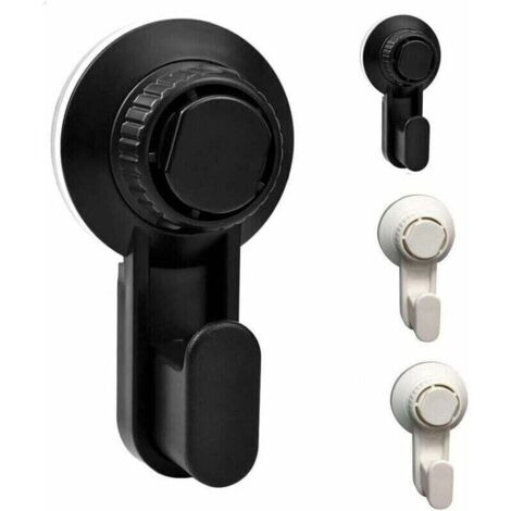 Ganci da bagno, set di 4 ganci per asciugamani con ventosa, ganci per asciugamani, ganci con ventosa
