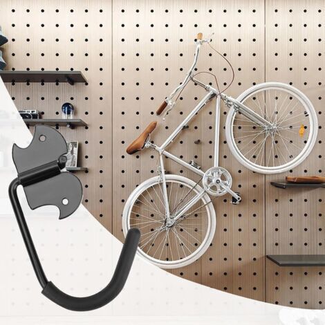 Ganci da garage resistenti, appendini per biciclette per garage - Ganci resistenti per appendini per biciclette a parete - Ganci per riporre oggetti in garage, portabiciclette a parete, ganci da paret