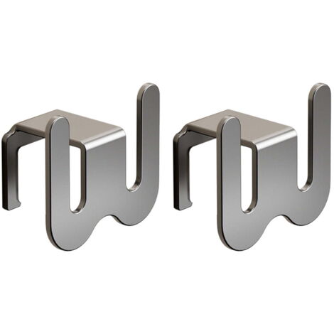 Ganci da parete, non necessitano di foratura, adatti per appendere scarpiere, dimensioni 8,6x7,6x4,5 cm, non lasciano segni.