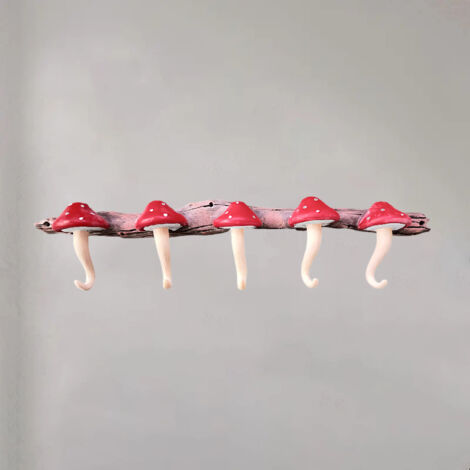 Ganci da parete per cappotti, appendiabiti, 35 x 4,5 x 9,5 cm, porta asciugamani e vestiti, organizer adesivo per cappelli e borse, ganci adesivi salvaspazio da parete, adatti per casa e bagno (multic
