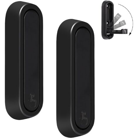 Ganci da parete pieghevoli, 2 appendiabiti pieghevoli neri, robusti ganci pieghevoli per asciugamani da bagno, ganci per accappatoi, supporto a parete per appendere cappotti, asciugamani, vestiti, cap