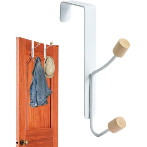 Ganci generici da appendere alla porta - Organizer da porta per carichi pesanti  Appendiabiti multifunzione e organizer per riporre oggetti per l'home office hotel
