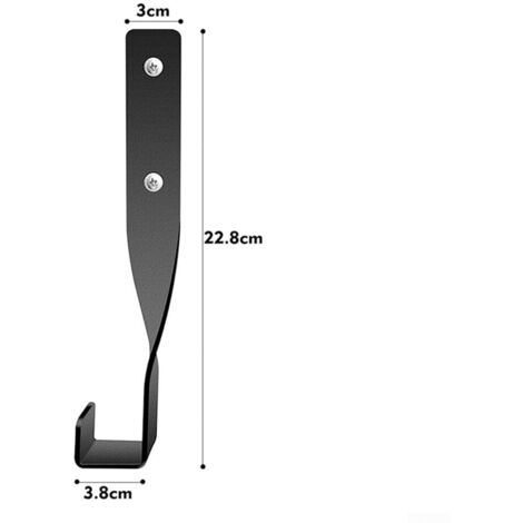 Ganci multiuso per attrezzi da giardino, ganci di stoccaggio per impieghi gravosi, ganci per montaggio a parete per motoseghe, catene e altre attrezzature pesanti