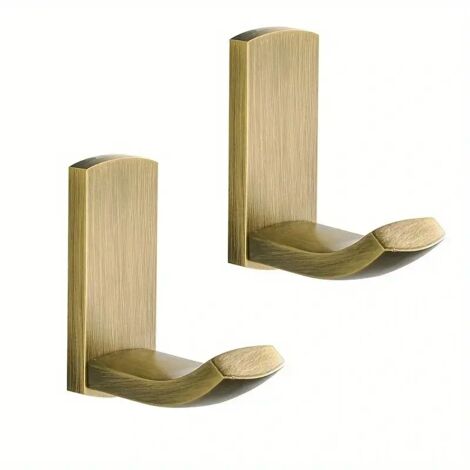 ganci  Ottone anticato  Installazione senza foratura  Stile vintage  Adatto per bagno/corridoio