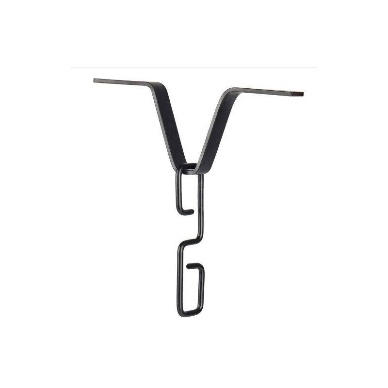 Ganci per catene antipioggia per scarichi di grondaie, clip per catene antipioggia con montaggio a v per grondaie, ancoraggi per catene antipioggia