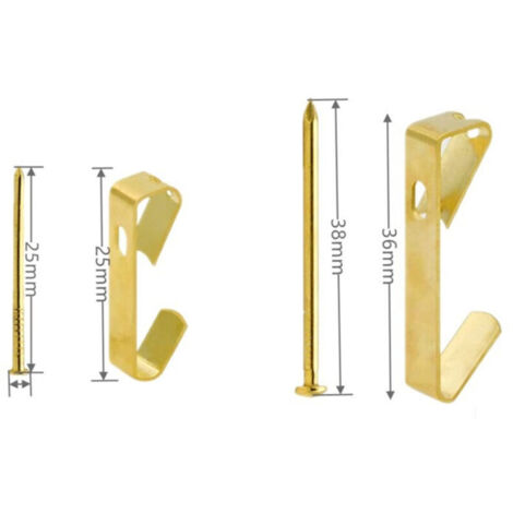 Ganci per cornici, kit da 196 pezzi per appendere quadri, con viti, chiodi, anelli a D e occhielli a vite, ganci a dente di sega, cavo in acciaio, ganci per cornici.