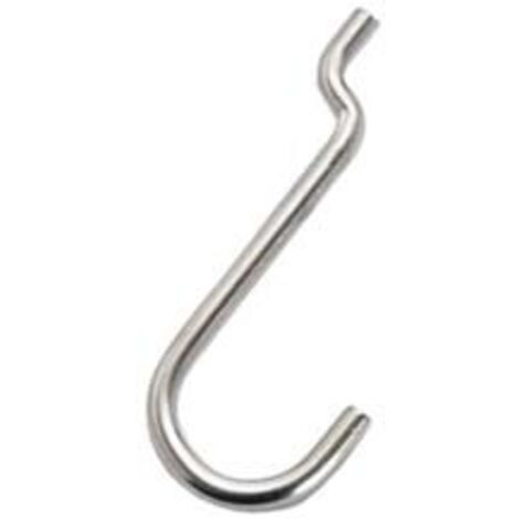 GANCI PER PANNELLI FORATI N.4- - mm.22x53 - 200 pezzi