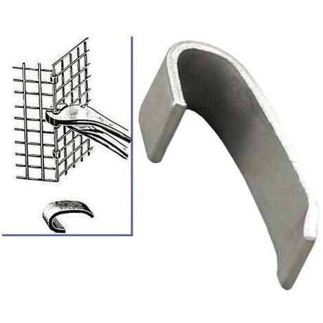 GANCI PER PINZE BLOCCAGGIO ZINC.5X1