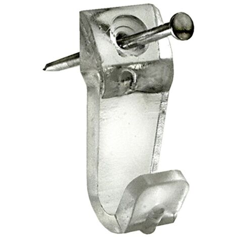 Ganci per plastica e chiodi n.1 pezzi 10 - masidef