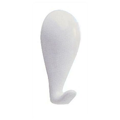 GANCI PER QUADRI """GOCCIA GRANDE BIANCO""" MAURER - CF. BLISTER 3PZ