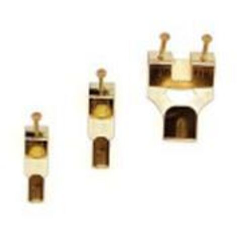 GANCI PER QUADRI """X""" N°2 """ONE PRICE""" MAURER - CF. BLISTER 6PZ