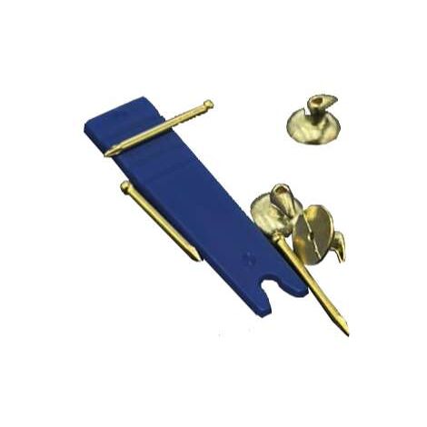 Ganci Quadri Con Paletta Ottonati