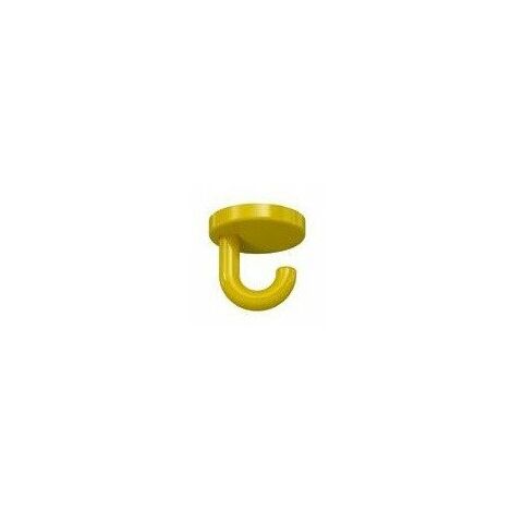 Ganci SERIE 477 40mm. Rosetta d : 40mm giallo senape
