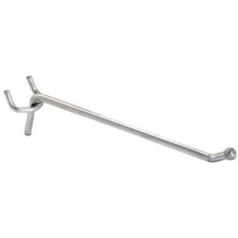 GANCIO 1 FILO PER PANNELLI FORATI CON PUNTA ANTINFORTUNISTICA- - ø mm.3,8x5x150 l. - 100 pezzi