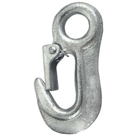 GANCIO  A MOSCHETTONE L 90 MM