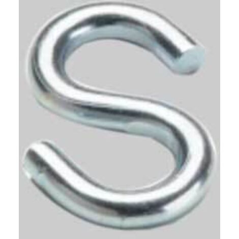 Gancio a s diametro 6 mm - 53x32 mm