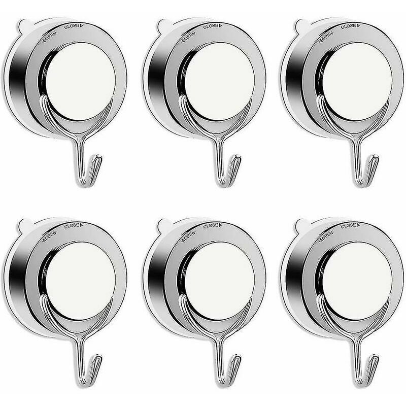 Gancio a ventosa da 6 pezzi, gancio per