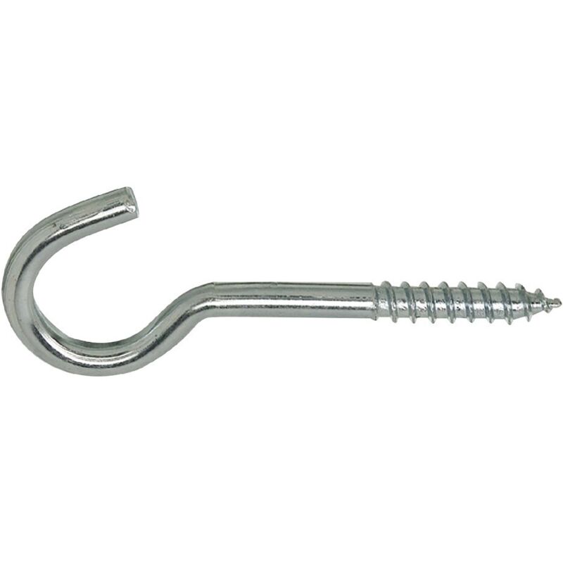 Gancio a vite (18 x 50) d.10 x l.16 x d.3,00 mm