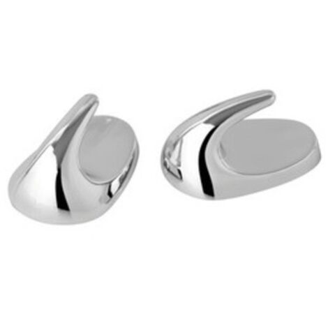 GANCIO ADESIVO CROMO 5 CM FACKELMANN 2 PZ 20730