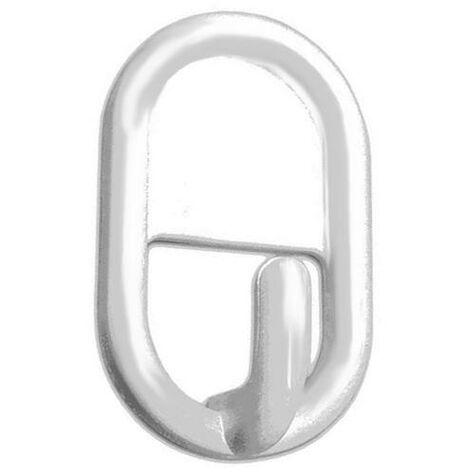 GANCIO ADESIVO OVALE """ONE PRICE""" MAURER - CF. BLISTER 2PZ