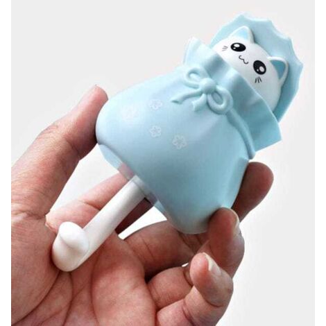 Gancio adesivo per bambini, gancio adesivo per asciugamani, gancio da parete a forma di animale, ganci adesivi decorativi per abiti, cappotti, asciugamani, 4 pezzi