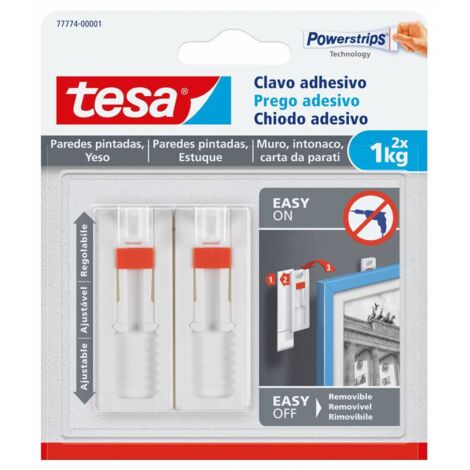 GANCIO ADESIVO TESA POWERSTRIPS QUADRO REG 2 PZ 8 CF