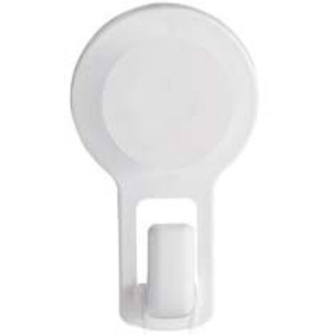 GANCIO BAGNO IN ABS- - mm.67x115x39 - colore bianco - 12 pezzi AGLAIA