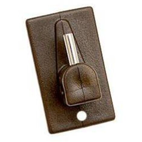 GANCIO BRIS RETTANGOLARE colore marrone - 48 pezzi  - -DF 3098221