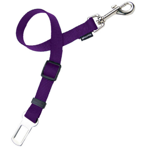 Gancio Cintura di Sicurezza per Cani Gloria Viola (2 x 28-45 cm)