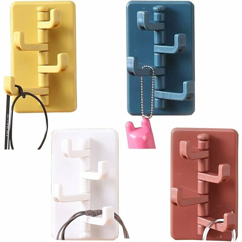 Gancio da parete adesivo riutilizzabile per