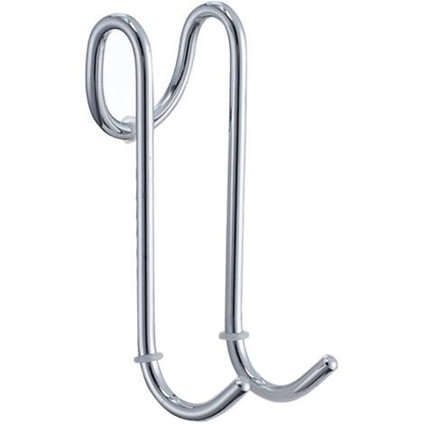 Gancio da parete per box doccia, schermo doccia per bagno, 1 pezzo - Gancio da bagno molto leggero per doccia - Portaoggetti per porta doccia (11,5 cm)