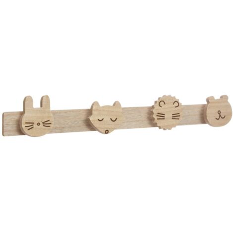 Gancio di pino selvatico per bambini 55x8,5 cm - Atmosphera créateur d'intérieur
