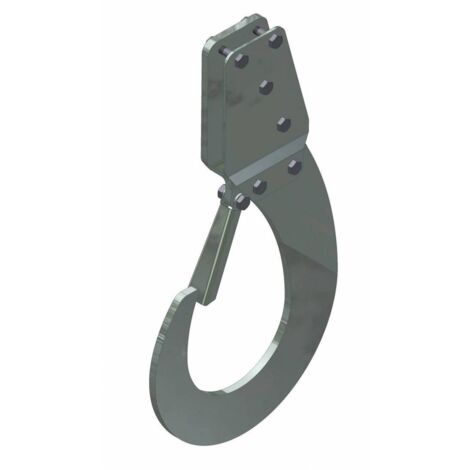 GANCIO DI SOLLEVAMENTO ACC ZIN 24X44CM PORT 50KG