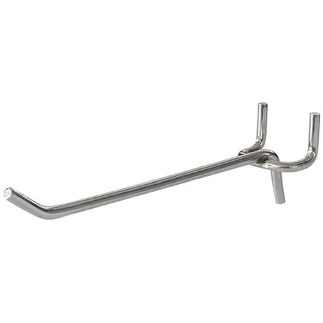 Gancio dritto da 100 mm SOGI X3NGAN-100 per pannello portattrezzi serie X3N