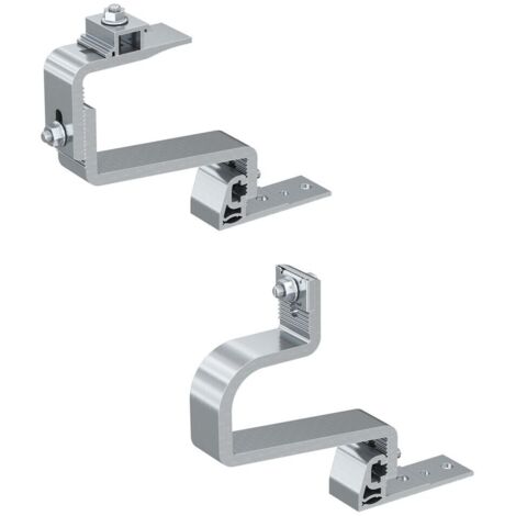 Gancio in alluminio RH 40-52 H per tetti inclinati FIscher 00571742