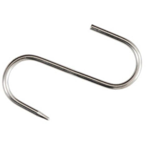 GANCIO INOX PER MACELLAI MM.200X9-10. Prezzo per 1 pezzo.