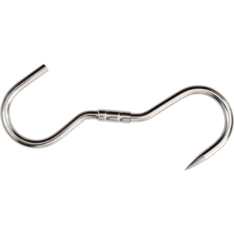 GANCIO INOX PER MACELLAIO GIREVOLE 240 X 10 MM- 1,0 pz