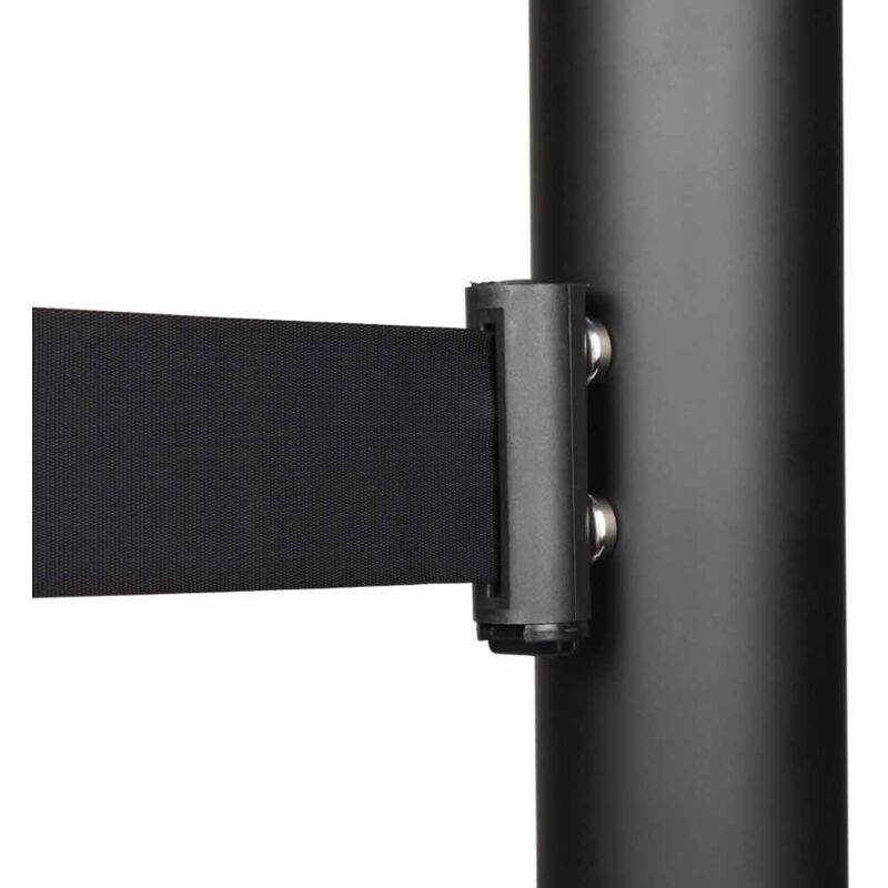 Gancio magnetico per il fissaggio della cinghia di traino - Nero