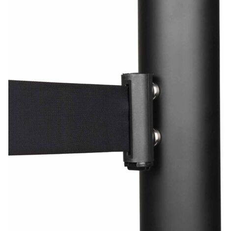 Gancio magnetico per il fissaggio della cinghia di traino - Nero