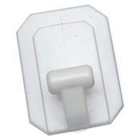 GANCIO MULTIUSO 'MAXI' 60x80 mm - Bianco