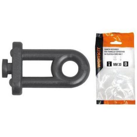 GANCIO OCCHIOLO SELF WORKIT - PLT X PANNELLO ESPOSITIVO MM 30 F.MM 7 CF=PZ 6 - 5 Confezioni