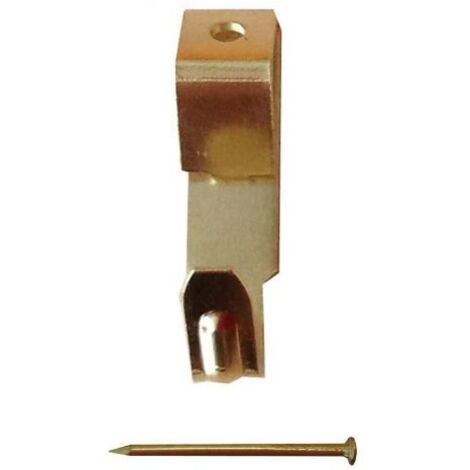 GANCIO P/QUADRO X N. 1 ACC OTTON C/SPILLO 10 PZ 15 SC