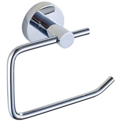 Gancio per carta igienica con base rotonda in rame per bagno, scatola per rotolo di carta semi-singolo, gancio per carta igienica in metallo