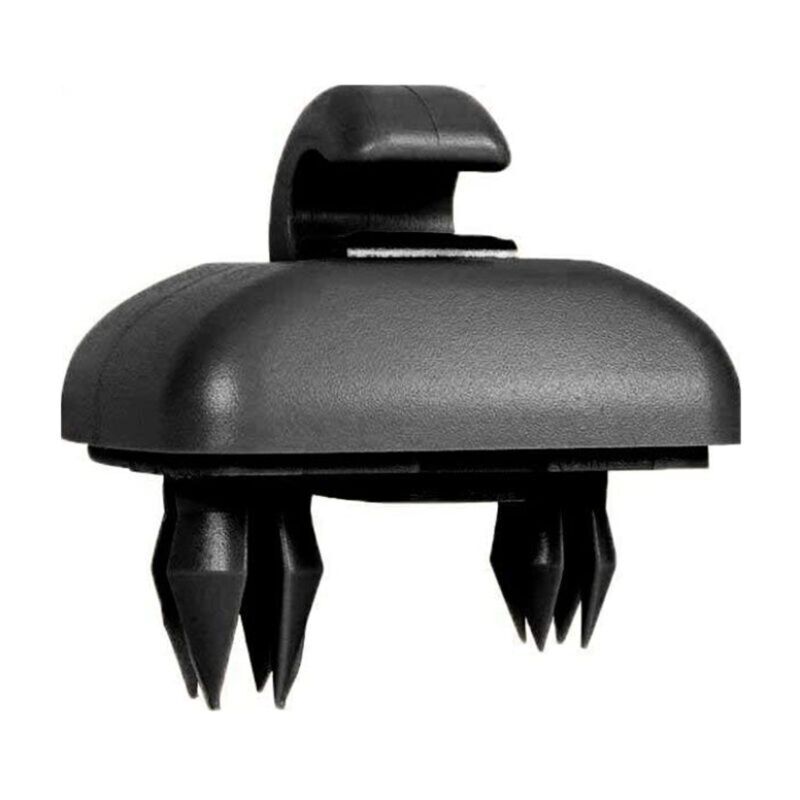 Image of Gancio per clip per visiera parasole per auto di ricambio per Audi A1 A3 A4 A5 Q3 Q5 (8E0 857 562) A7 B6 B7 B8 S4 S5, nero