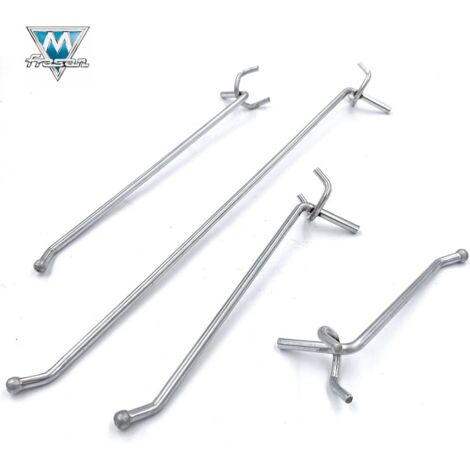 Gancio per Pannelli Espositori 10 cm FERWORK 100 Pezzi