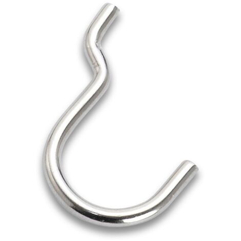 Gancio Per Pannelli Forati - 200 Pz