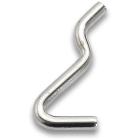 GANCIO PER PANNELLI FORATI FIG 1- 200,0 pz