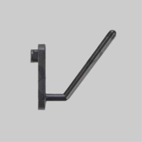 Gancio per pannello forato 'inclinato' 40 mm (100 pezzi)
