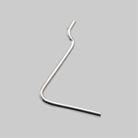 Gancio per pannello forato tipo 'n.6' 38x53 mm (200 pezzi)