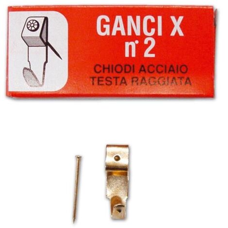 Gancio per Per Quadri misura No 2 in Scatola da 30 pz